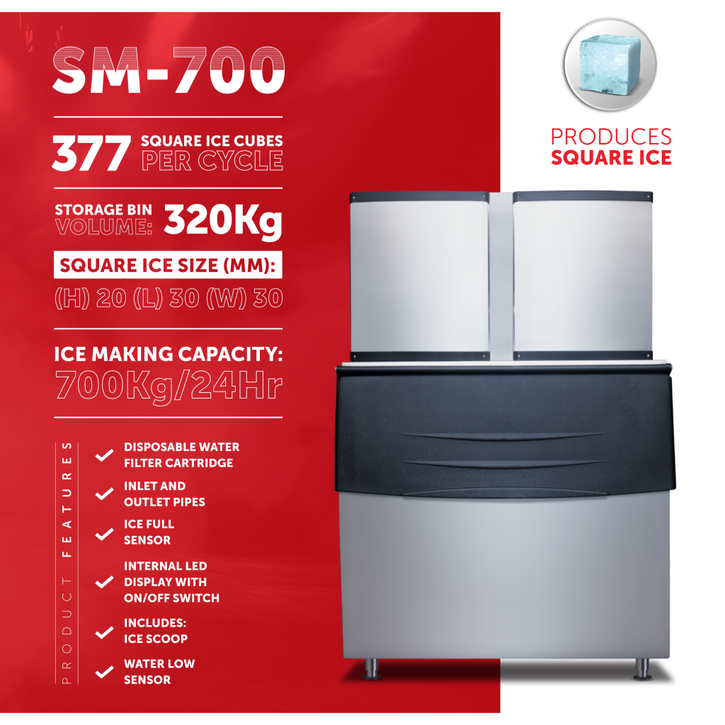 Snowmaster SM-700 - SnoMaster Commercial Ice Maker