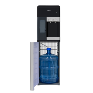 Bottom Fed Water Dispenser - Silver
