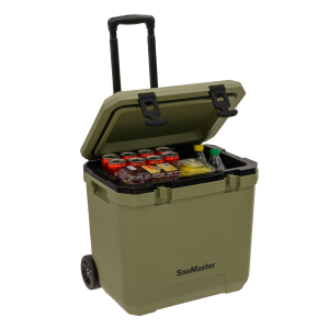 36L Wheeled Cooler Box - Green