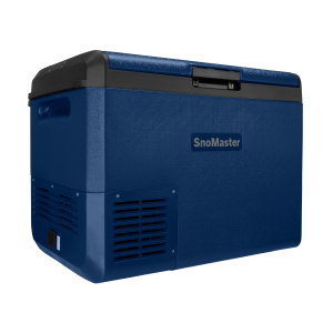 30L Plastic Single Compartment Mobile Fridge/Freezer DC With 220V Power Adapter - Blue