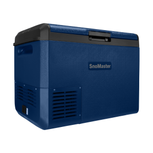 40L Plastic Single Compartment Mobile Fridge/Freezer DC With 220V Power Adapter - Blue
